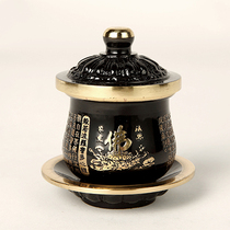 Pure copper for Buddhas water cup purified cup with a cup of light - body cup of holy water cup