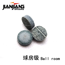  JIANJIANG ball room Billiard club leather head SNOOKER black 8 nine-ball club Billiard club GUN head BILLIARD club
