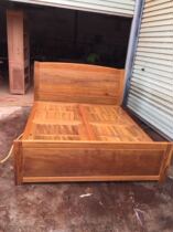 Myanmar Teak box bed