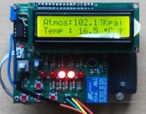 Atmospheric pressure temperature detection (BMP180) data source program schematic video explanation