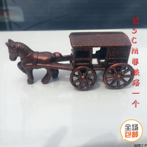 Metal ancient Southern cast iron hanging ornaments ornaments doorbell rattles Wind chimes ornaments Wrought iron pony car