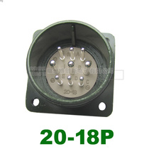 Air socket 9 Core 5015 connector US flag Air inserts MS3102A 20-18P 9 pin socket 9 holes