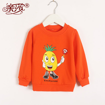 Autumn new childrens clothes boys and girls autumn dress baby long sleeve tops baby autumn sweater
