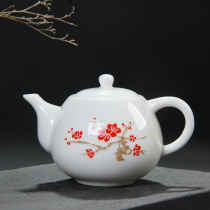 Mingfeng Tea Set Ceramic Kung Fu Tea Pot Kung Fu Tea Pot Blue and white small Teapot Jade Porcelain Teapot Teapot