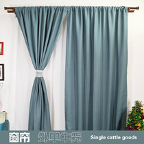 Throw Sale Promotion Foreign Trade Outlet Eu Style Fields Garden Brief Modern Finished Products Shading Curtains Living-room Bedroom Balcony Book Room