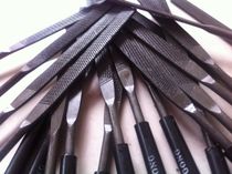 Thick tooth assorted file plastic file Steel file model file boutique file 5*180 coarse tooth flat yuan file planer high quality