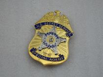 Collection of U S Secret Service USSS Bronze Badge