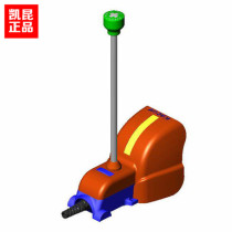 South Korea Kaikun waterproof foot switch protective aluminum alloy with lamp with lifting rod HRF-HD8S111-RL import