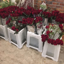 City flower bucket flower bucket flower bucket flower bucket flower Flower bucket flower Flower bucket flower bucket flower Flower bucket white flower bucket plastic large capacity flower bucket