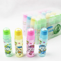 Glue MY-807 cartoon liquid glue 30ml mini sponge head student glue environmental health English