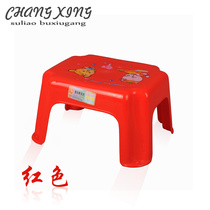 Thickened childrens stool short stool plastic stool size bench bench square stool table stool non-slip stool for shoes stool adult footstool