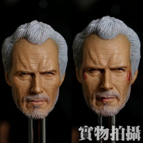 1 6 Western Unforgivable Oscar Clint Eastwood head carving old cowboy spot