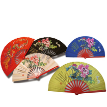 Large Braid Tai Chi Fan Kung Fu Fan Bamboo Bone Whole Bamboo No Bamboo Festival Martial Arts Performance Mulan Fan to fan louder fan