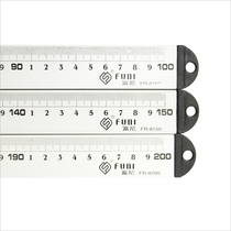 Funi high quality aluminum alloy office ruler Silver white back market size 1 meter 1 5 meter 2 meter scale
