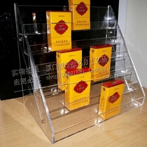 Acrylic display rack cigarette display shelf boutique cigarette rack mask shelf multifunctional supermarket display rack