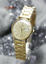 Domestic spot 98 new and second-hand Swiss Omega Omega gold-plated 18k automatic mechanical mens watch double calendar