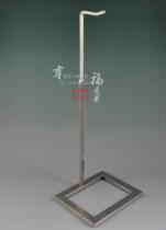 Stainless steel hanging bag rack Floor leather bag handbag rack Womens bag display bag bracket Womens bag support bag display rack