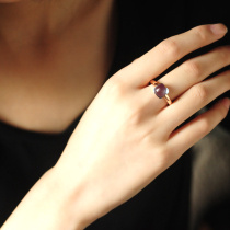 Haunted Witch (7nows) Resistance to water resistance Suitable for Gemini Libra Aquarius Topaz ring Candy color