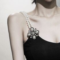  HChen Korean retro romantic light ripe elegant temperament Light luxury beautiful beaded petals fashion flower brooch