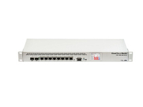 MikroTik CCR1009-8G-1S-1S 9-core 10 Gigabit RouterOS Router Redundant Power Supply