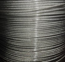 Galvanized plastic-coated steel wire rope Rubber-coated plastic-coated clothesline Greenhouse wire rope flag-raising rope 2mm bag 3mm