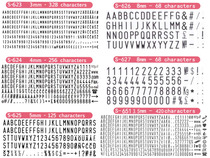 Shiny New Force S-623 624 625 626 627 Alphanumeric Grain Combined Date Stamp 3mm to 8mm