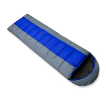 Outdoor camping envelope hooded sleeping bag office thickened warm camping indoor lunch break sleeping bag tent sleeping bag