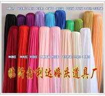 Special ice silk cloth background cloth Wedding decoration cloth Wedding props Wedding supplies