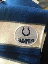 NFL Super Bowl championship Indianapolis pony autumn and winter commemorative scarf individual slight flaw