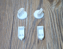 Roller shutter accessories lower rod head curtain accessories lower beam plug plug office home lower rod rail Pipe sleeve