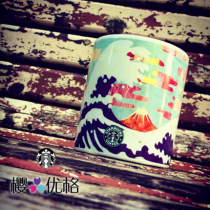 2002 Japan Starbucks National image Katsushika Hokusai Ukiyo-e Ceramic Mug(out of print)