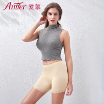 2-pack love Lady modal lace side waist bottom safety pants black complexion AM230861