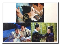 Yang Mi Zhang Youting Sansheng III ten miles Peach blossom youth literature promotion autographed photo set A