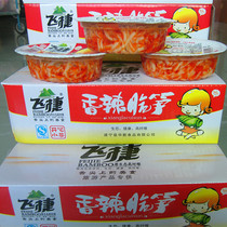 Feijie Spicy Crispy Bamboo Shoots Red Oil Bamboo Shoots Silk Bamboo Shoots Slices Bamboo Shoots Snacks 170g per box Ready-to-eat box 12 boxes