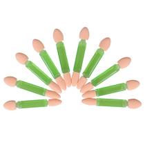 Yueyi Flower Beauty Tools Sponge Eyeshadow Stickhead Double Color Eye Makeup Eye Shadow Brush Makeup Small Brush Tool