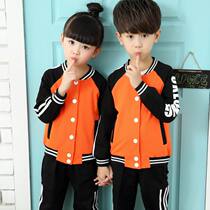 2020 new kindergarten garden clothes spring and autumn childrens fashion school uniform set male and female primary school students sports games class clothes