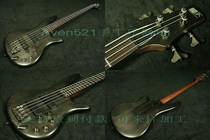 Customized matte black and pure peach core Ibana Ibanez-SDGR bass AQ28