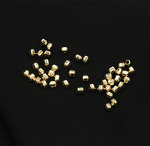 American 14K gold beaded DIY bracelet necklace jewelry accessories edge bead bead bead bead bead handstring accessories