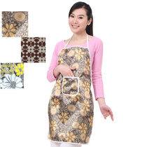 Revitalizing kitchen cooking housework cleaning sleeveless apron fashion Bini waterproof anti-fouling bib clean soft and comfortable