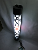 Factory direct sales Beauty salon turn light logo light Hair salon logo light box Hanging wall lamp Small semicircle light