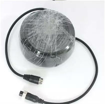 Car monitoring video line bus large truck camera aviation head extension line spring wire anti-stretch pure copper