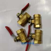 Red Handle Ball Valve Water Discharge Bleed Pipe Ball Valve Small Ball Valve Small Valve Tap 1 2 3 4 1 4
