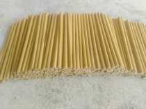 Yellow bamboo rod Jade bamboo Gourd silk brush rod Incense tube cigarette rod Brush crisp