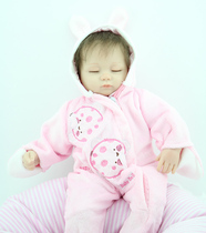 The shopkeeper recommends the simulation baby soft silicone 40 cm cloth body toy doll girl gift