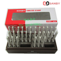 Japan SANBY Ming Dynasty NO 3 English combination printing high 5mm letter connection seal A- Z symbol