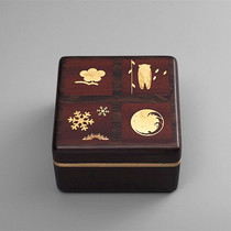 Accessories Aromas Box Ornament Box Home Sink Spice Box Handstring Box Brass Black Sandalwood Engraving Inlaid Gift