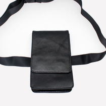 Vertical leather ladies shopping guide running bag mobile phone running bag fashion sales shopping guide shopping mall store shopping guide running bag