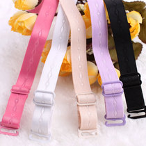 Invisible candy-colored bra belt summer shoulder bra belt underwear accessories belt anti-skid cloth shoulder straps