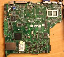 ASUS A3V motherboard original disassembly machine