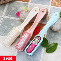 Shoe brush cleaning brush Shoe brush washing shoe brush Shoe washing brush Plastic thick handle Xiangtai small brush bristle brush